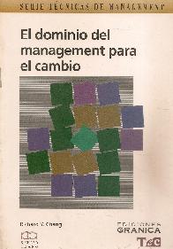 El dominio del management para el cambio