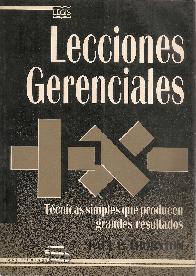 Lecciones gerenciales