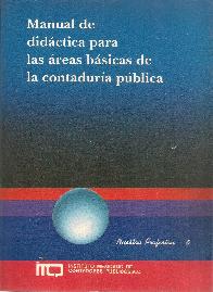 Manual de didactica para las areas basicas de la contaduria