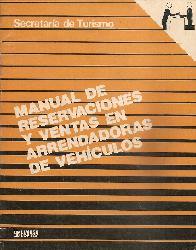 Manual de reservaciones y ventas en arrendadoras de vehiculos