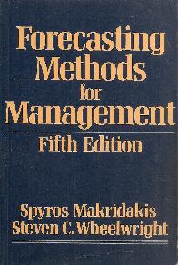 Forecasting methods for management