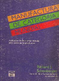 Manufactura de categoria mundial