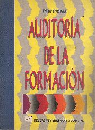 Auditoria de la formacion