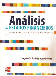 Anlisis de Estados Financieros