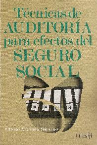 Tecnicas de Auditoria para efectos del Seguro Social