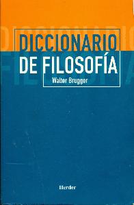 Diccionario de Filosofia