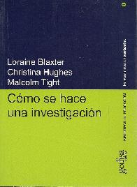 Cmo se hace una investigacin