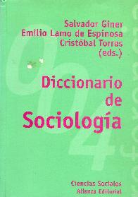Diccionario de sociologia