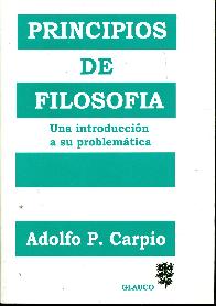 Principios de Filosofa