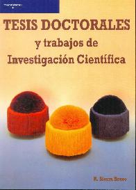 Tesis Doctorales y trabajos de investigacin cientfica