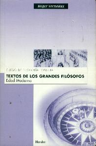 Textos de los grandes filosofos Curso de filosofia Tomista