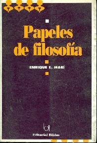 Papeles de filosofia