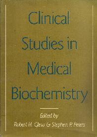 Clinical Studies in Medical Biochemistry