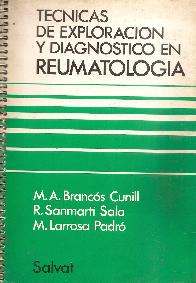 Tecnicas de exploracion y diagnostico en reumatologia