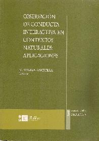 Observacion de la conducta interactiva en contexto