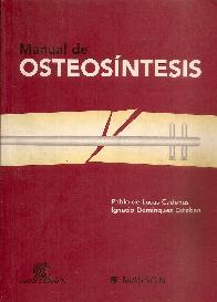 Manual de osteosintesis