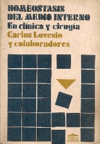 Homeostasis del medio interno : en clnica y ciruga