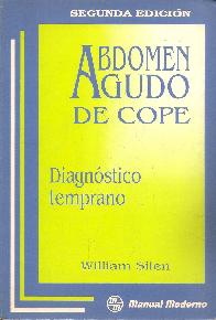 Abdomen Agudo de Cope: Diagnostico Temprano