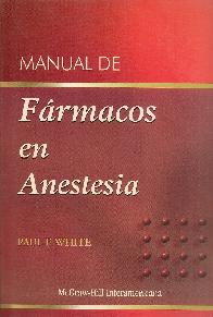 Manual de Farmacos en Anestesia