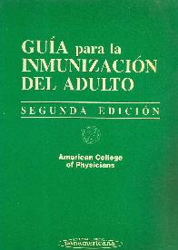 Guia para la inmunizacin del adulto