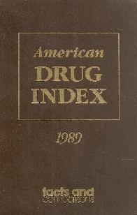 American Drug Index 1989