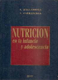 Nutricion en la infancia y adolescencia