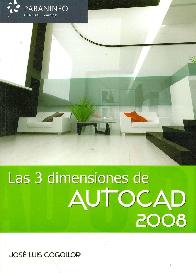 Las 3 dimensiones de Autocad 2008