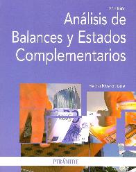 Anlisis de Balances y Estados Complementarios