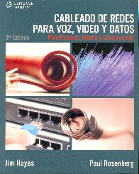 Cableado de redes para voz, video y datos