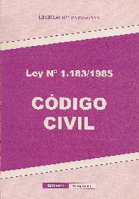 Cdigo Civil Paraguayo Ley 1183/1985