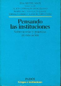 Pensando las instituciones