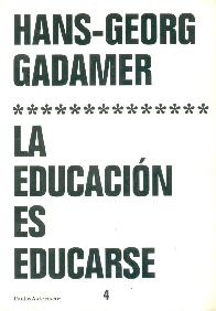 La educacion es educarse