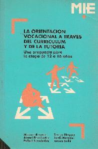 Orientacion vocacional a traves del curriculum y de la tutoria, la