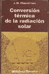 Conversion termica de la radiacion solar