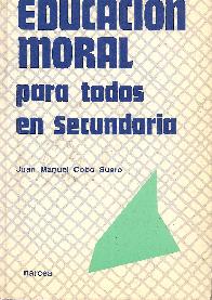 Educacin moral para todos en Secundaria