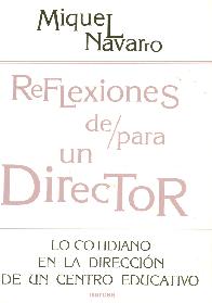 Reflexiones de/para un director