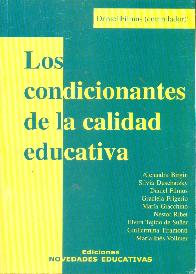 Las condiciones de la calidad educativa
