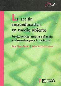 La accin socioeducativa en medio abierto