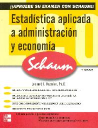 Estadstica aplicada a administracin y economa Schaum