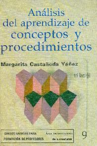 Analisis de aprendizaje de conceptos y procedimientos