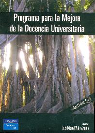 Programa para la mejora de la docencia universitaria