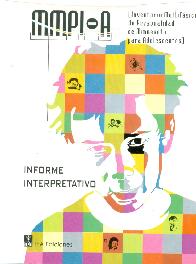 MMPI-A Informe Interpretativo. Inventario multifasico de personalidad de Minnesota para adolescente