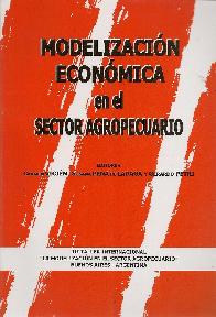 Modelizacion Economica en el Sector Agropecuario III