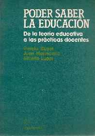 Poder saber la educacion