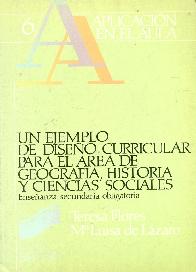 Un ejemplo de diseo curricular para el area de geografia, historia y ciencias sociales, ESO