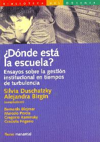 Donde esta la escuela?