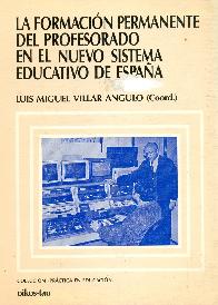 La formacion permanente del profesorado en el nuevo sistema educativo de Espaa