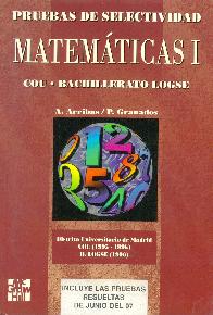 Pruebas de Selectividad Matematicas 1 COU Bachillerato Logse