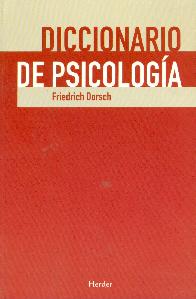 Diccionario de Psicologa