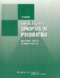 Sinopsis de Psiquiatria Kaplan y Sadock